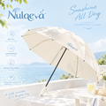 Nulqeva™ UPF 50+ Sun Protection Travel Umbrella – Lightweight, Water-Repellent &amp; Compact Folding Parasol for Sun &amp; Rain